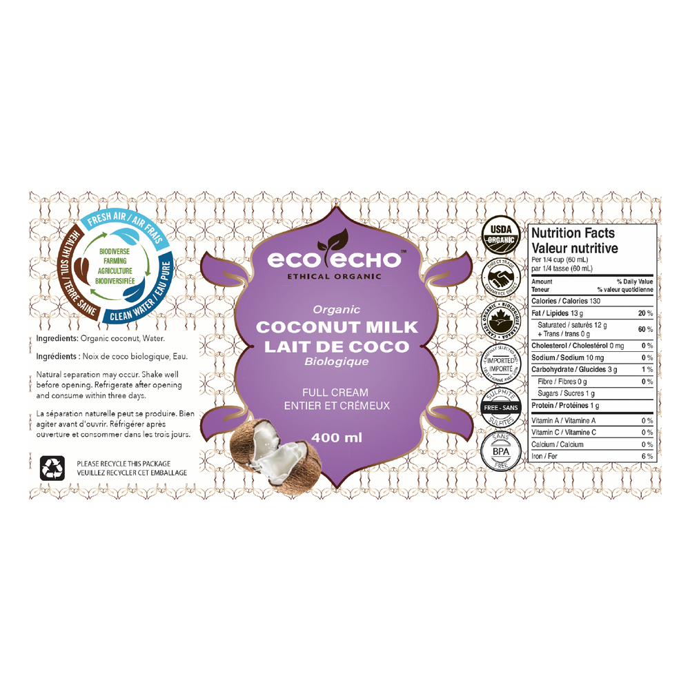 Coconut Cream (Case of 6)